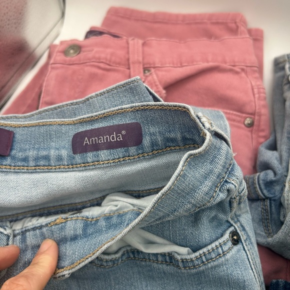 Gloria Vanderbilt Amanda Jeans Size 10 Women Denim Pants Lot 5 Pair” - Picture 10 of 12